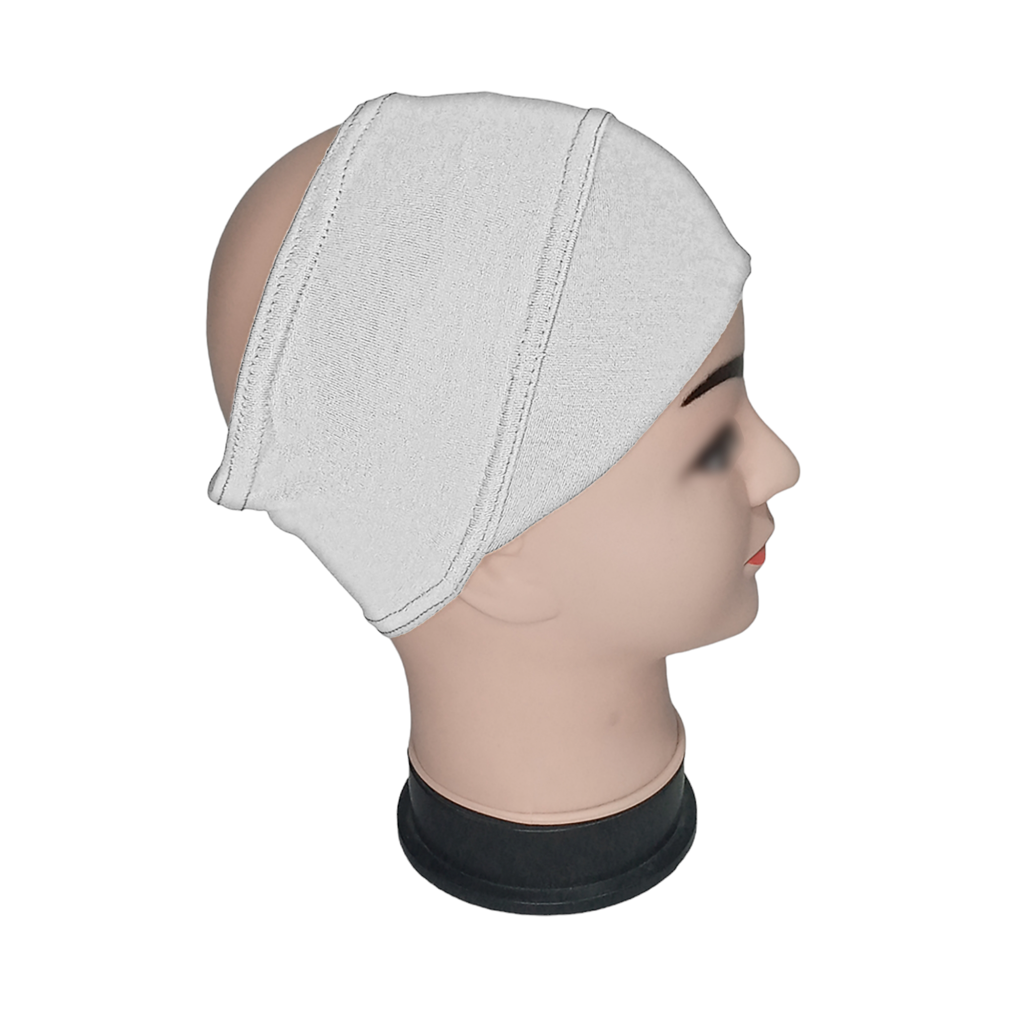 "D" Shaped Band - White