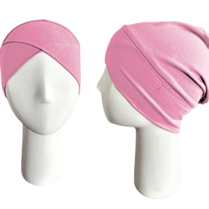 Cross Tube Band-Baby Pink